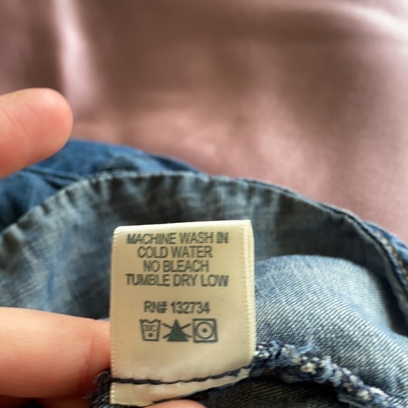 Cloth & Stone denim top - Picture 10 of 10